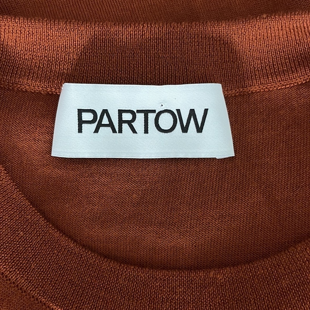 Partow the Greta Sweater in rust size S - Picture 7 of 9